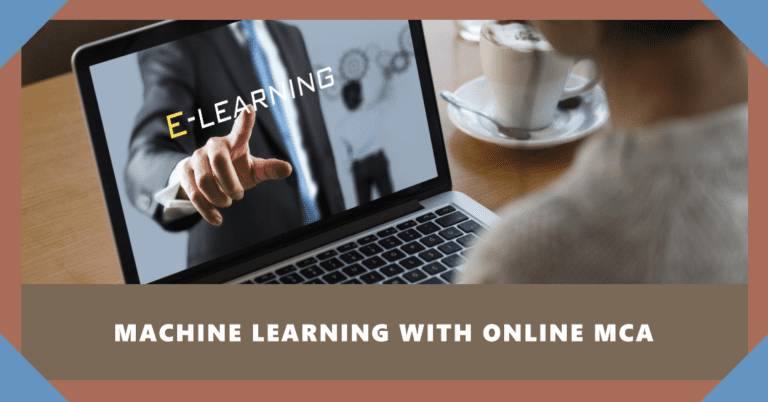 Machine Learning Online MCA Degree Program - Online MCA