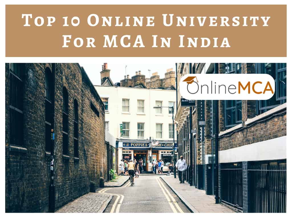Top 10 Online Universities For MCA In India