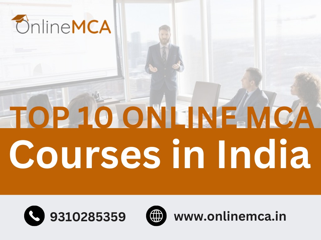 Top 10 Online MCA Courses in India