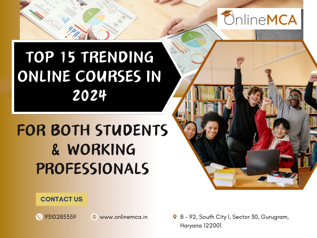 Top 15 Trending Online MBA Courses in 2024 For Both Students & Working Professionals