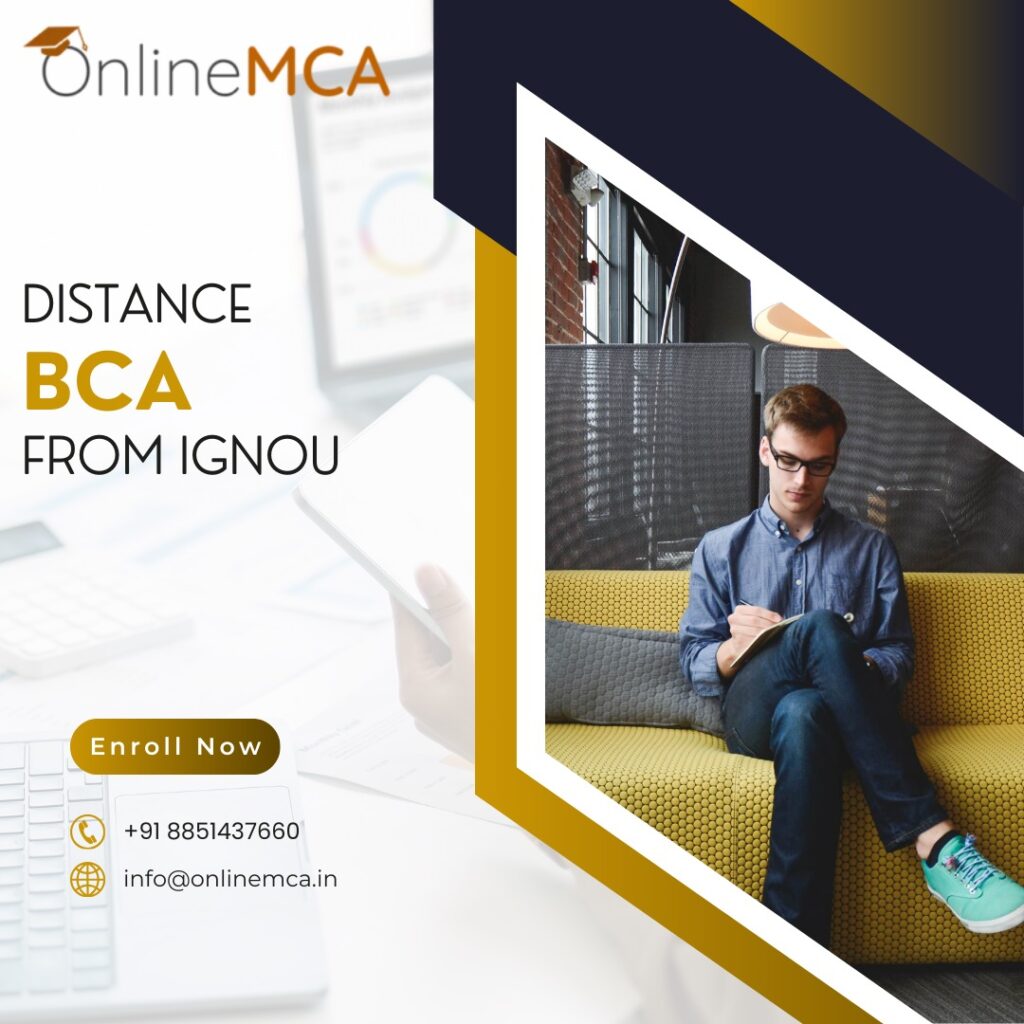 Distance BCA from IGNOU